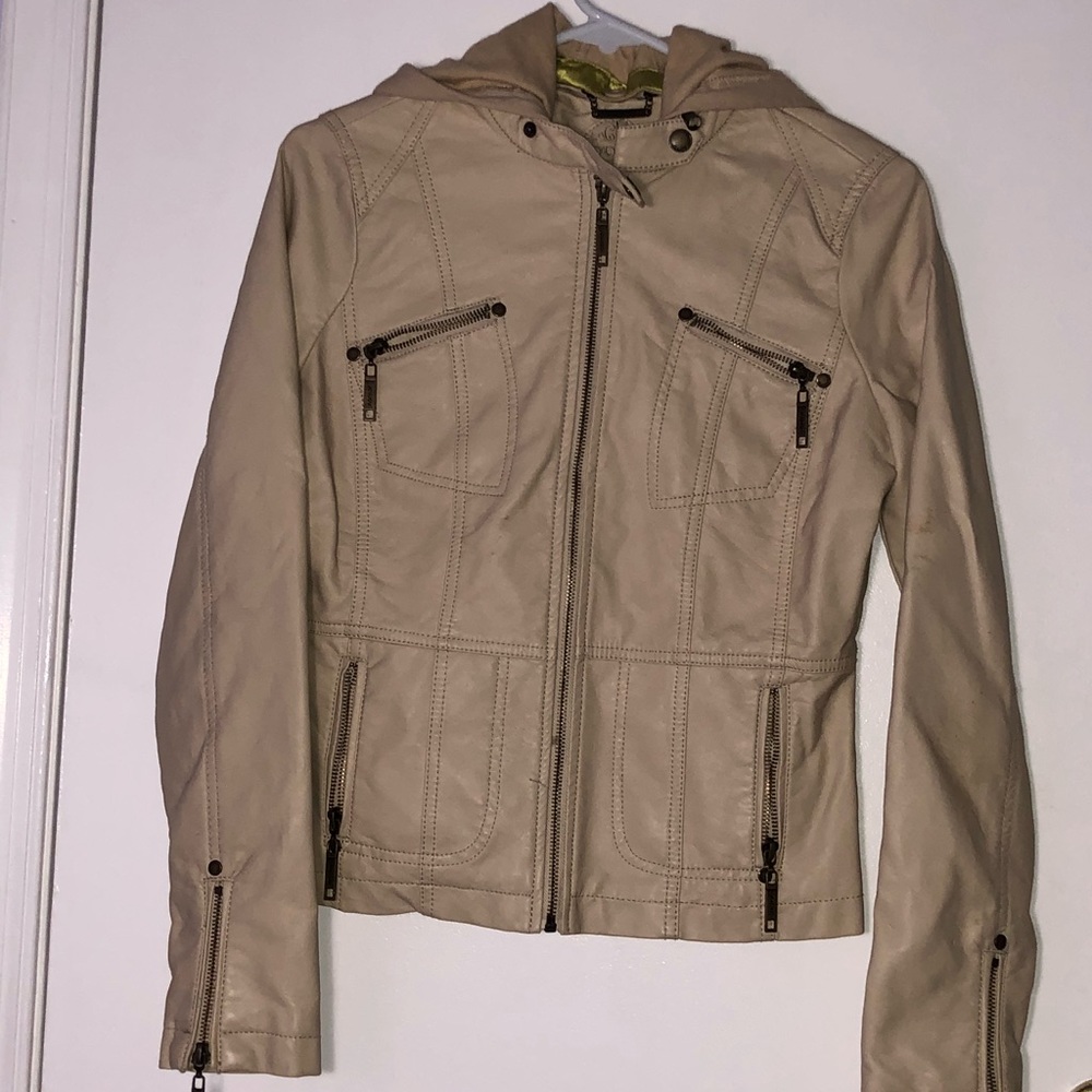 Leather jacket
